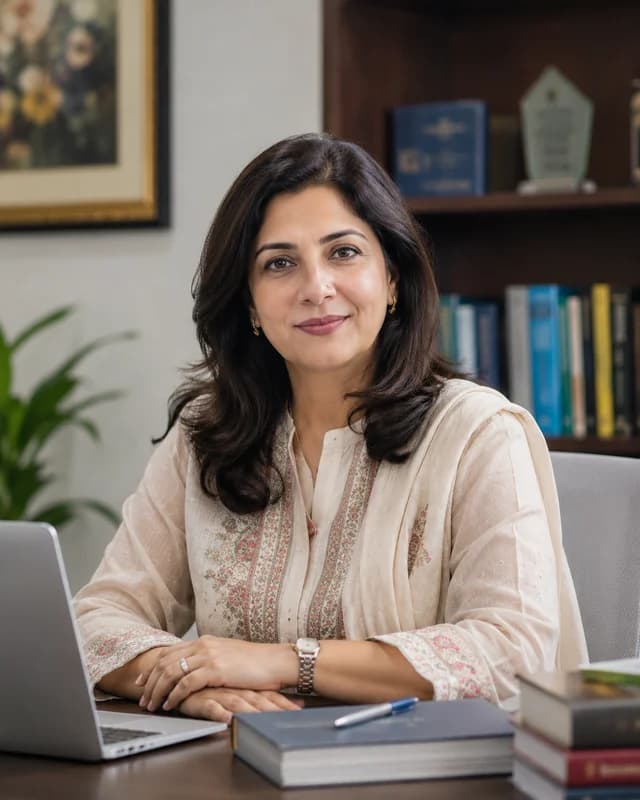 TODO: Replace with real photo of Zara Khan